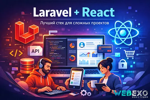 Laravel + React: почему это лучший стек для сложных проектов