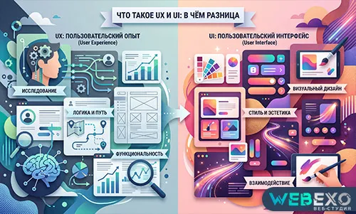 Что такое UX и UI: в чём разница