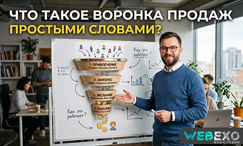 Что такое воронка продаж простыми словами