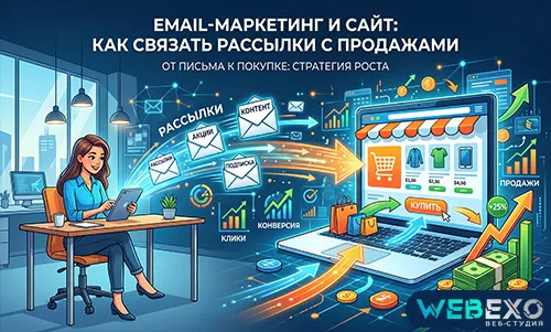 Email-маркетинг и сайт: как связать рассылки с продажами
