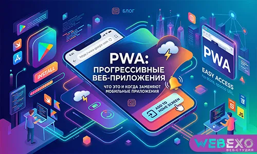 Progressive Web App: что это и когда заменяет мобильное приложение
